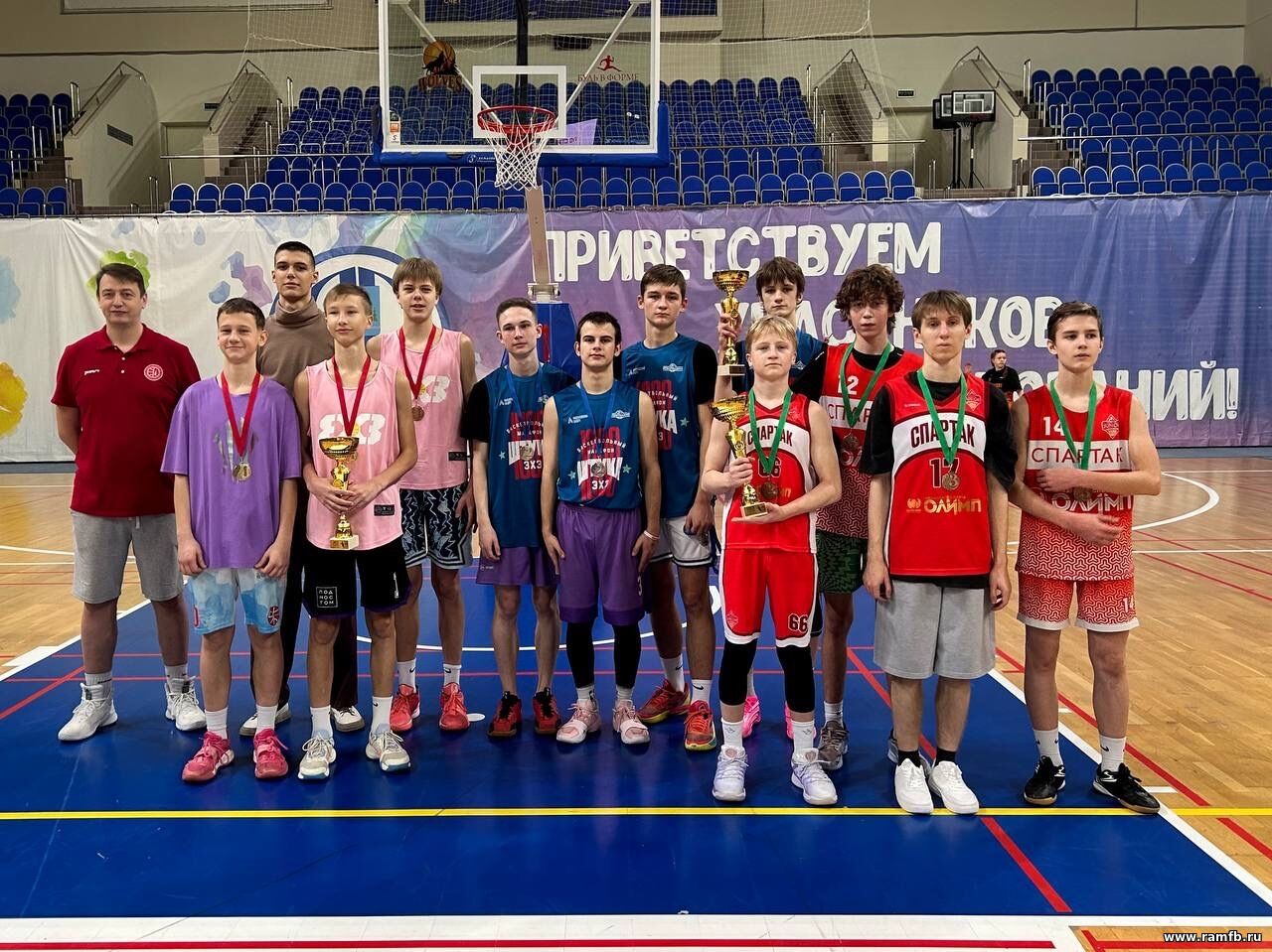 Победители турнира по Стритболу 3х3 в БГ 28.12.2025